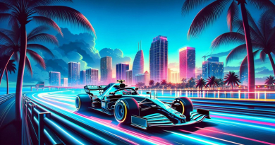 Todo listo para Gran Premio de Miami de Fórmula 1