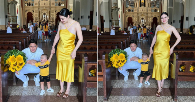 Diván y su familia visitan a la Virgen de la Caridad del Cobre en Santiago de Cuba
