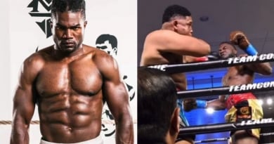 Muere boxeador africano tras fuerte nocaut del cubano Nestor "El Toro" Santana en Miami