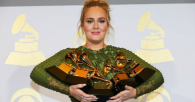 Adele y David Bowie grandes ganadores de la 59 edición de los Grammy