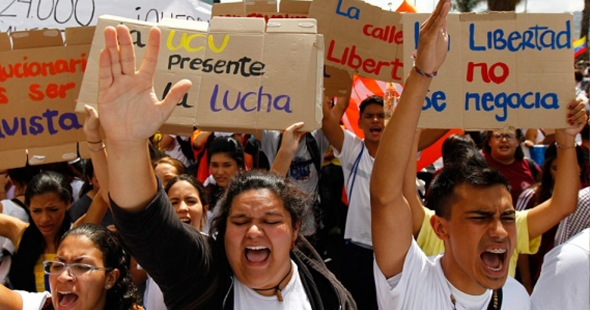 Protestas en Venezuela © miningpress.com
