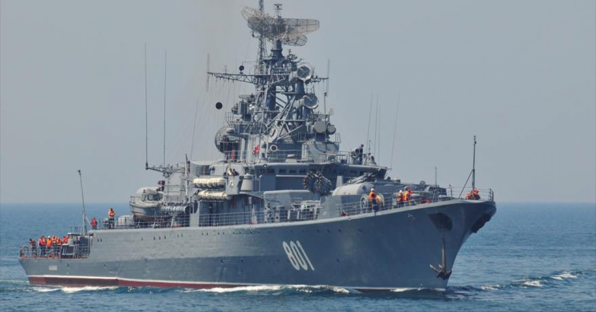buques rusos © hispantv.com