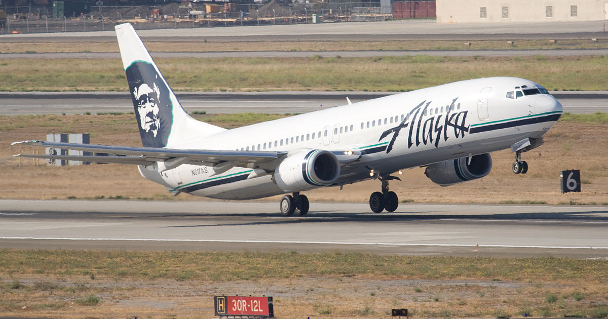 Aerolínea Alaska Airlines © Wikimedia Commons