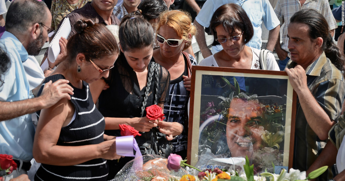 Funeral de Oswaldo Payá © CNN.com