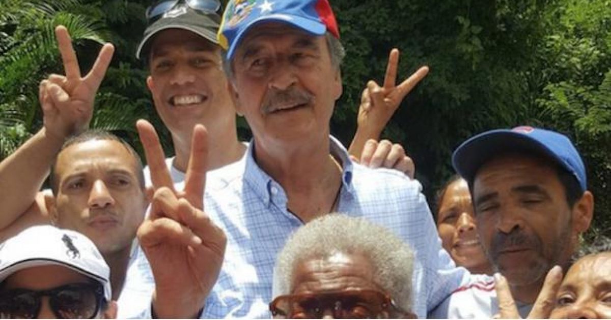 Vicente Fox en Venezuela © sdpnoticias.com