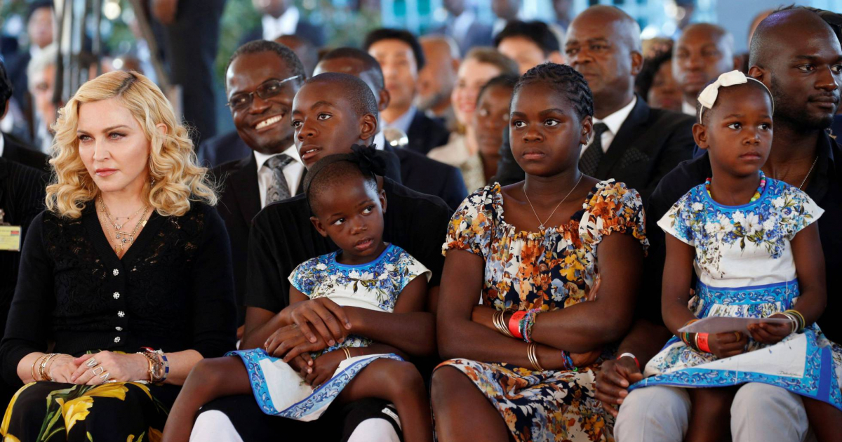 Madonna en Malaui © Cordon Press