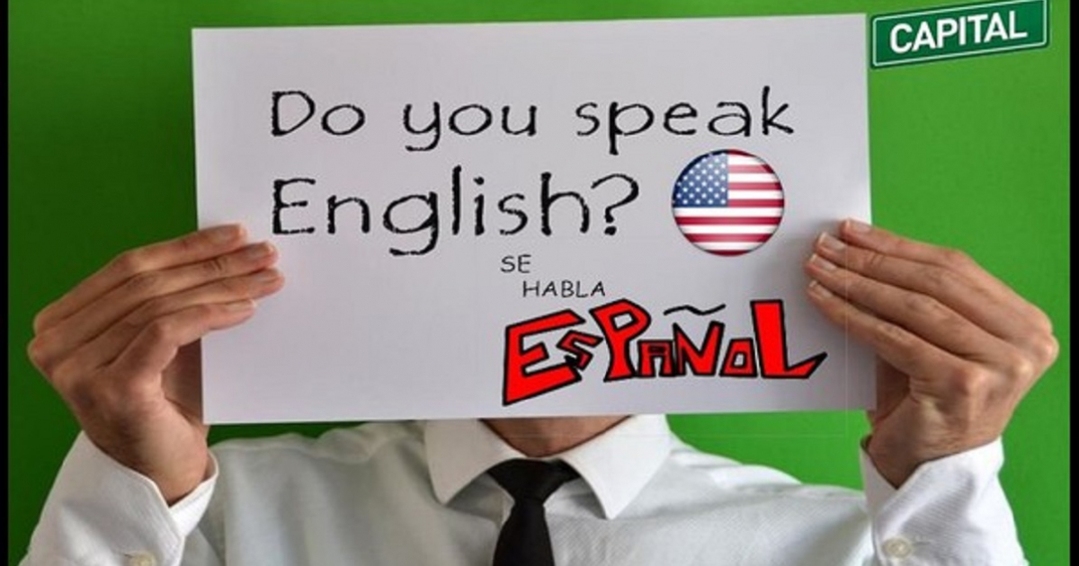 65 millones de personas que viven en EEUU no hablan inglés en su casa © Composición Capital