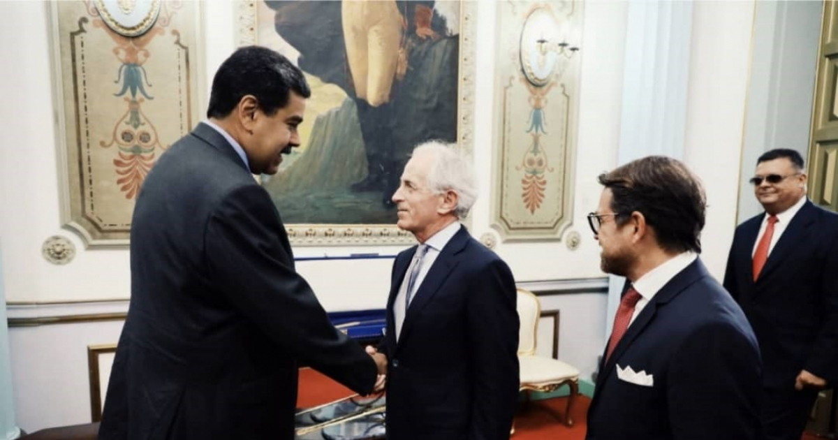 Nicolás Maduro y Bob Corker. © Nicolás Maduro/ Twitter
