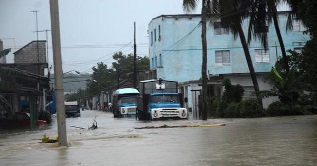 Lluvias en Sancti Spíritus © Cubadebate