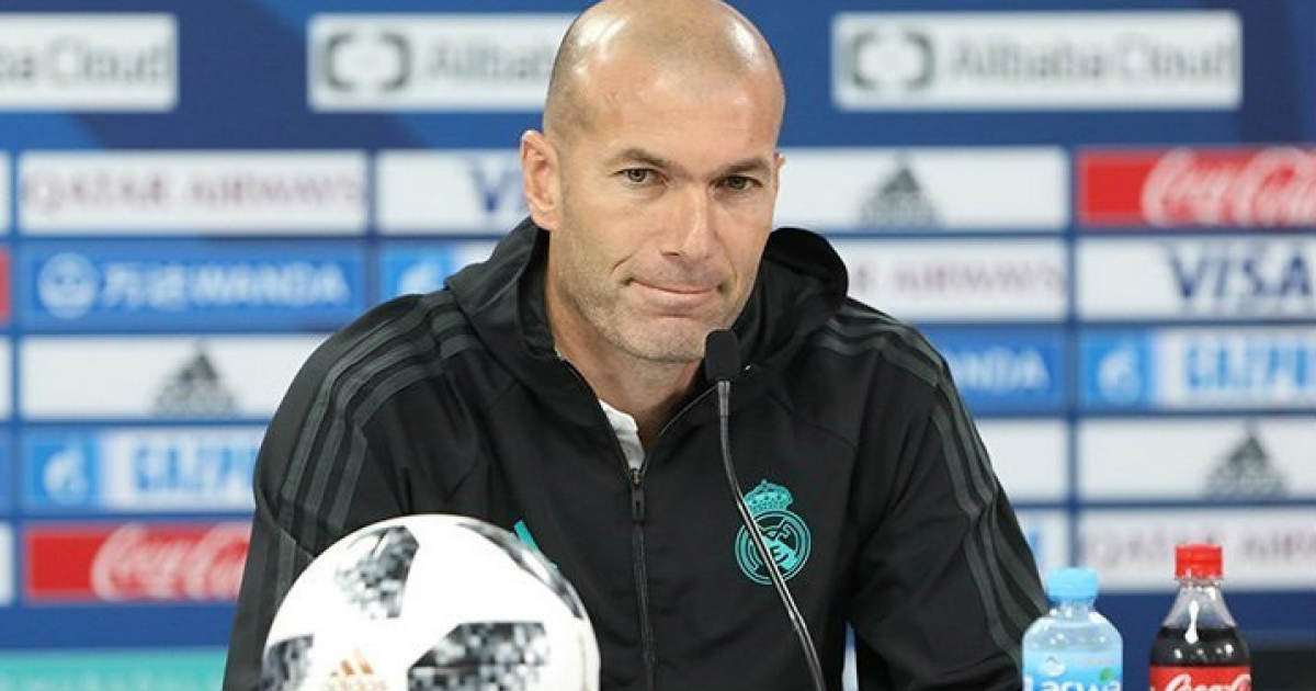 Zidane comparece en rueda de prensa como entrenador del Real Madrid © Wikimedia Commons