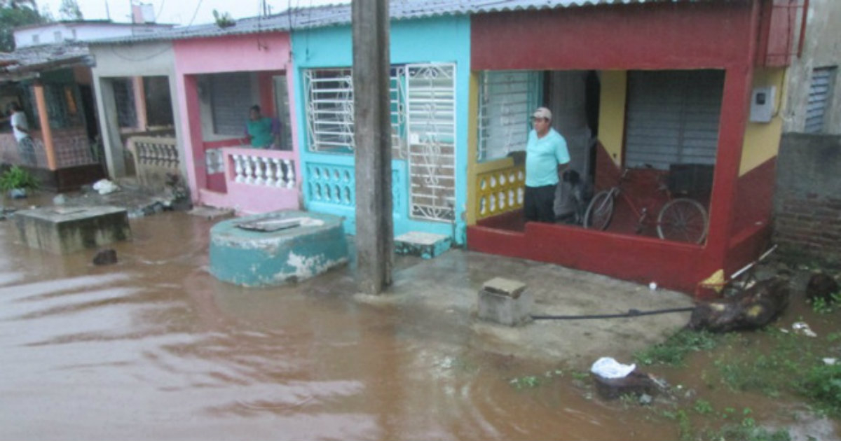 Inundaciones en Placetas © Radio Placetas