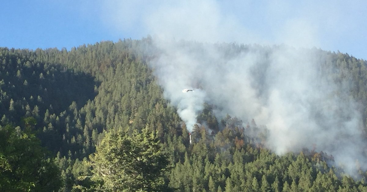 incendios en Colorado © Twitter/ CO Wildfire info