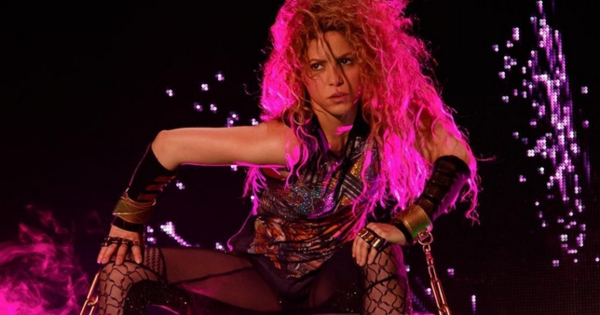 Shakira durante su concierto en Hamburgo © Instagram / Shakira