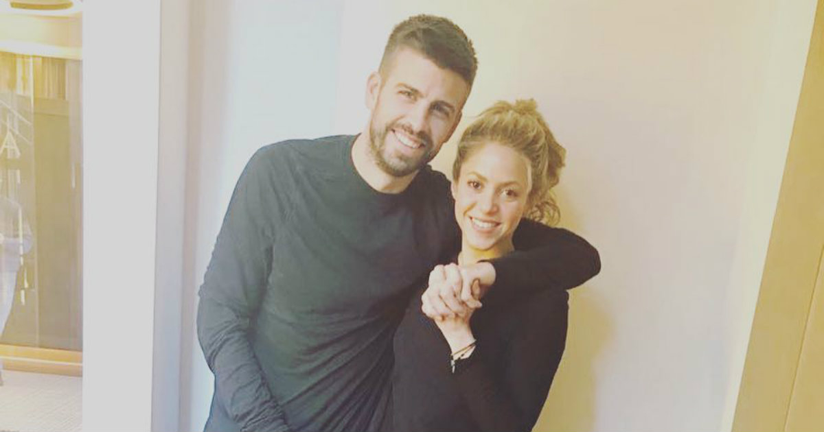 Piqué, el mejor apoyo de Shakira © Instagram / Gerard Piqué