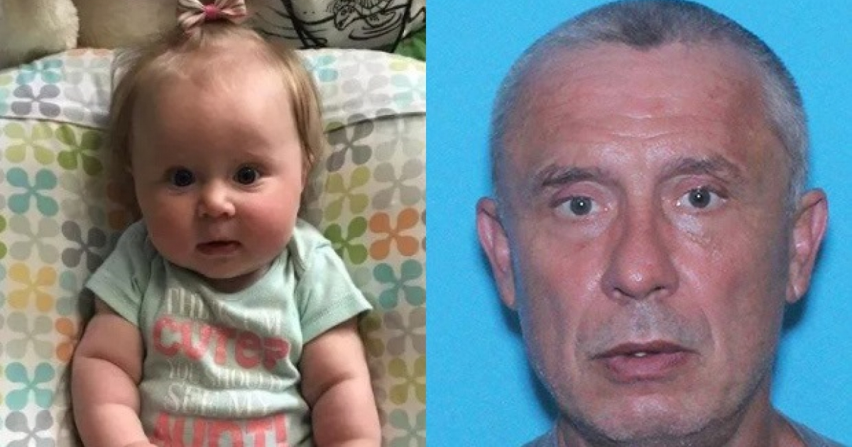Bebé secuestrada por su padre © Virginia State Police