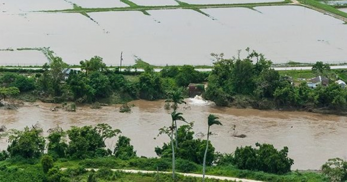 Inundaciones en Cuba © Radio Reloj