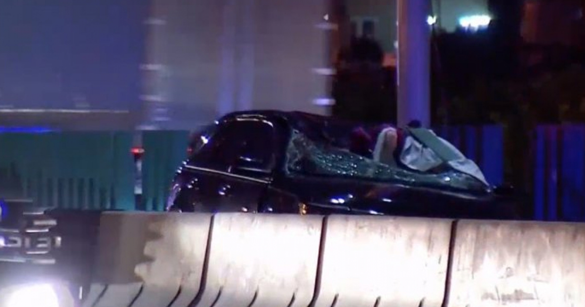 Accidente de tránsito © Captura de video / Telemundo