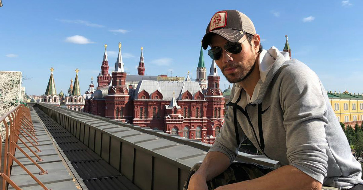 Enrique, desde su gira © Instagram / Enrique Iglesias