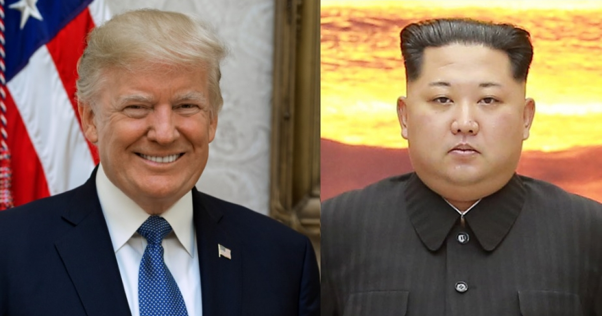 Donald Trump y Kim Jong Un © Wikimedia Commons