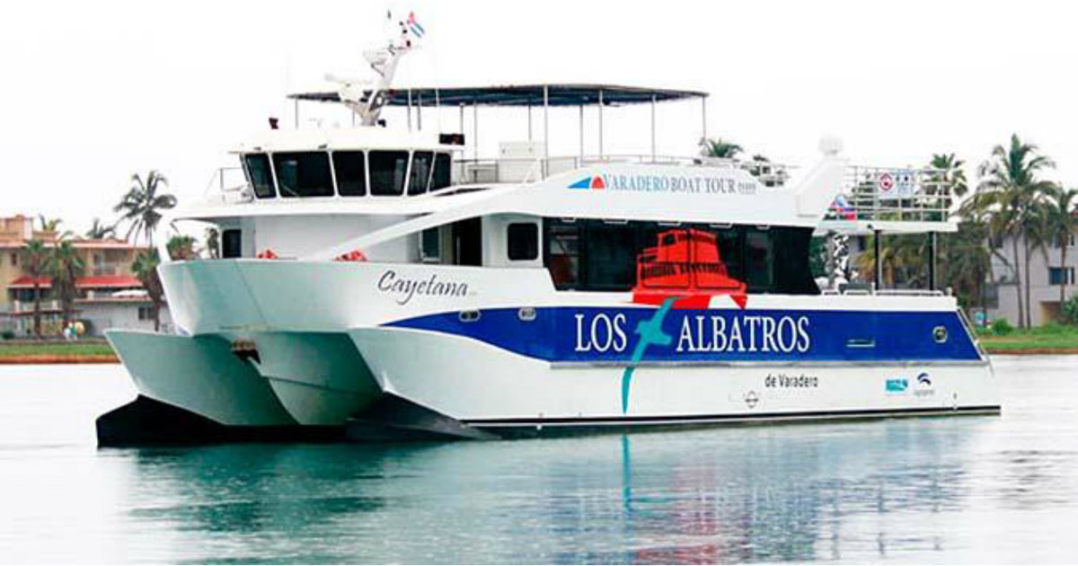 El barco catamarán Cayetana, ya presta servicio en Varadero. © Travel Trade Caribbean