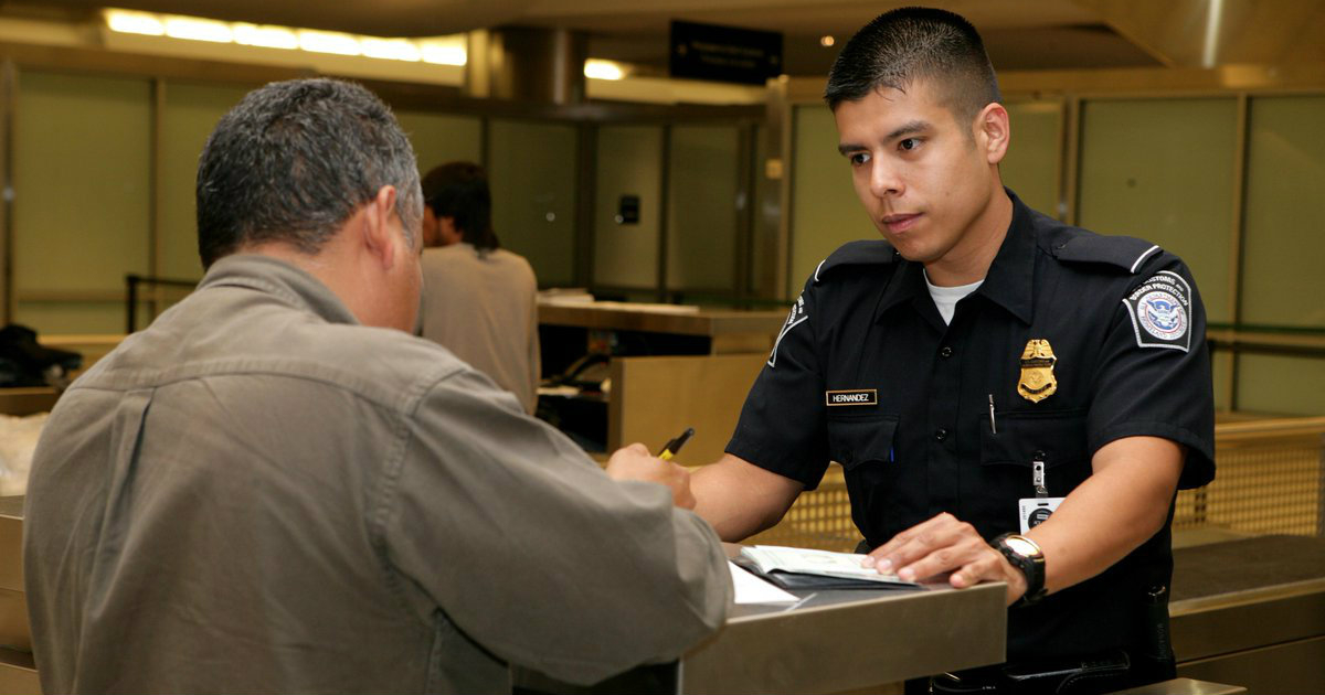 Agente de Migración de Florida. © CBP Florida / Twitter