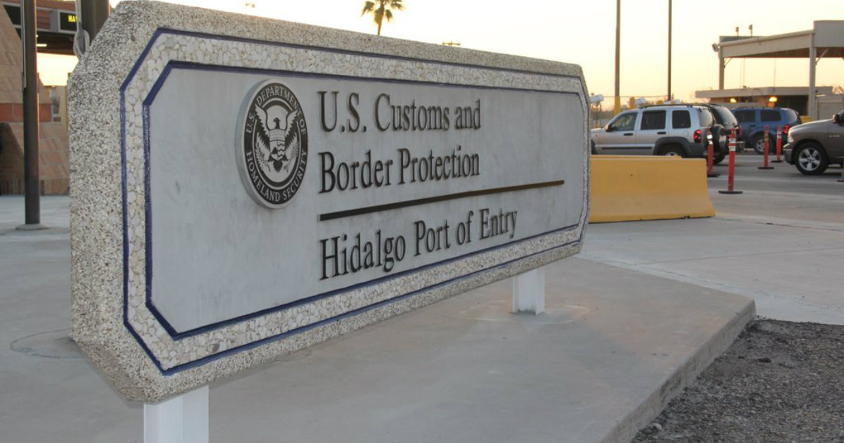 Unas 1.800 familias han sido separadas en la frontera de México con EE.UU. © CBP South Texas / Twitter