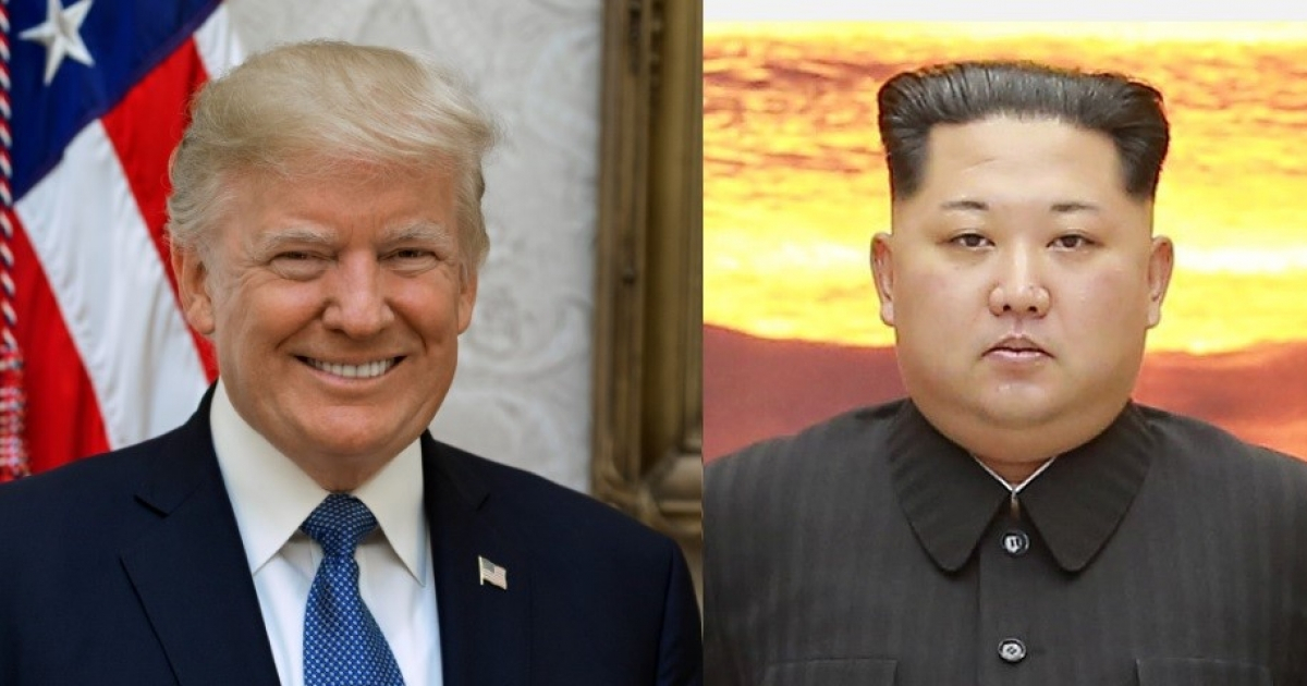 Donald Trump y Kim Jong-un. © Wikimedia commons.