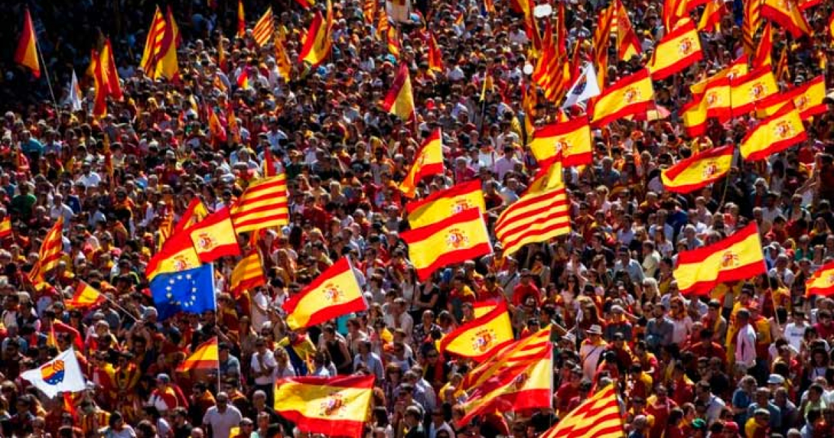 Manifestaciones por la unidad de España © Flickr
