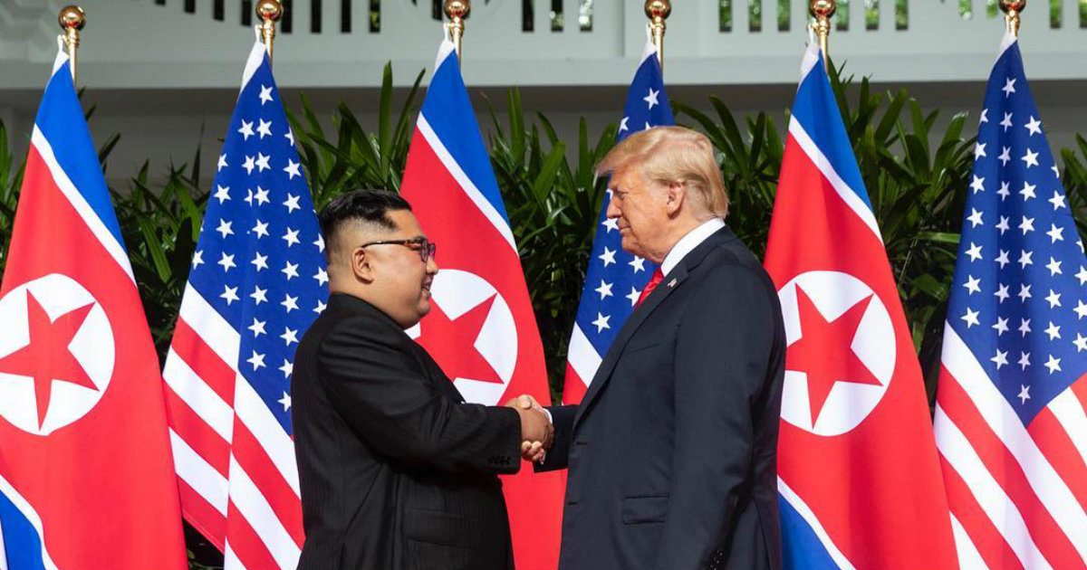 Donald Trump y Kim Jong-un © Instagram/ realdonaldtrump