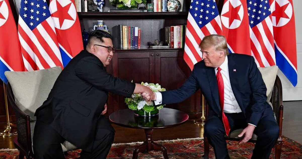 Donald Trump y Kim Jong-un © Twitter/ Donald Trump