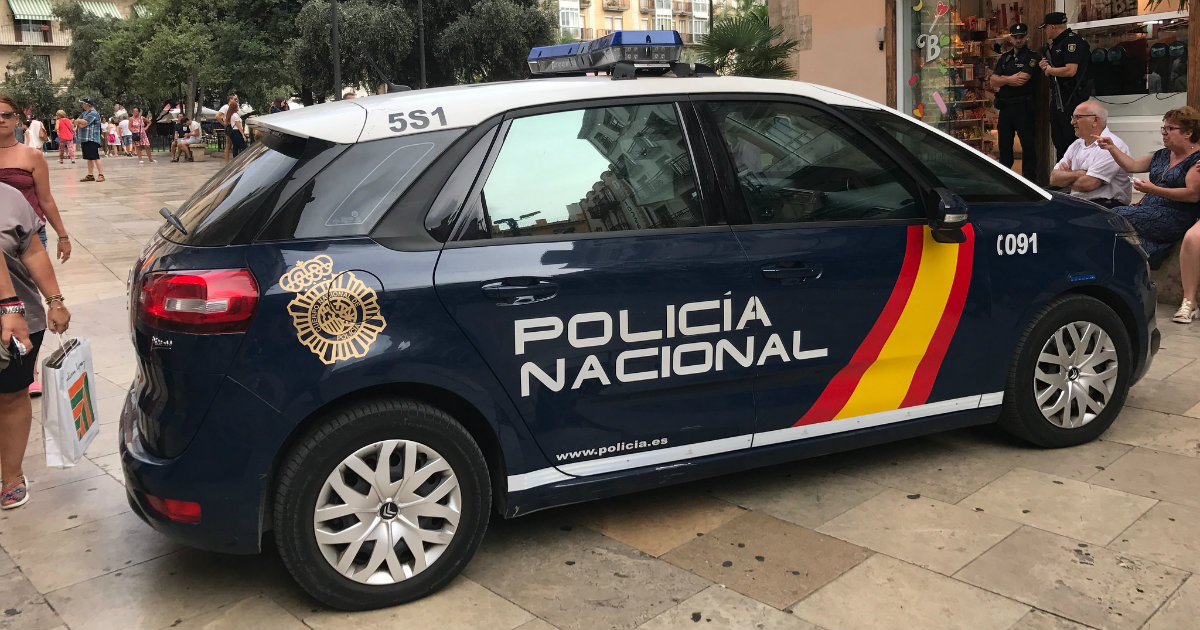 Auto patrulla de la Policía Nacional española © CiberCuba