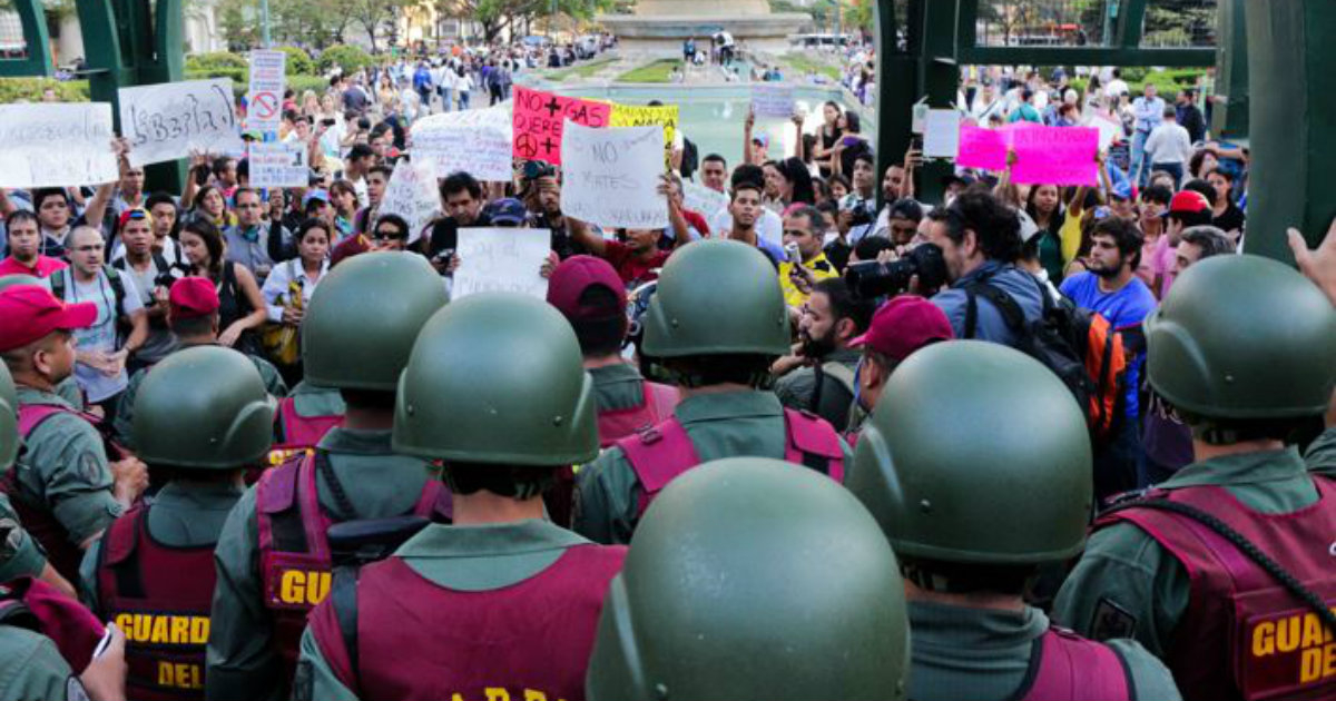 Protestas de los venezolanos © Wikimedia