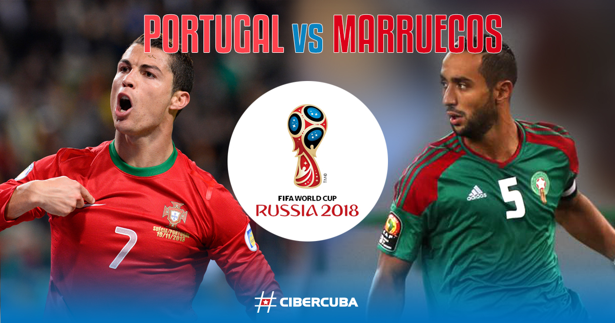 Cartel del duelo que enfrentará a Portugal y Marruecos © CiberCuba