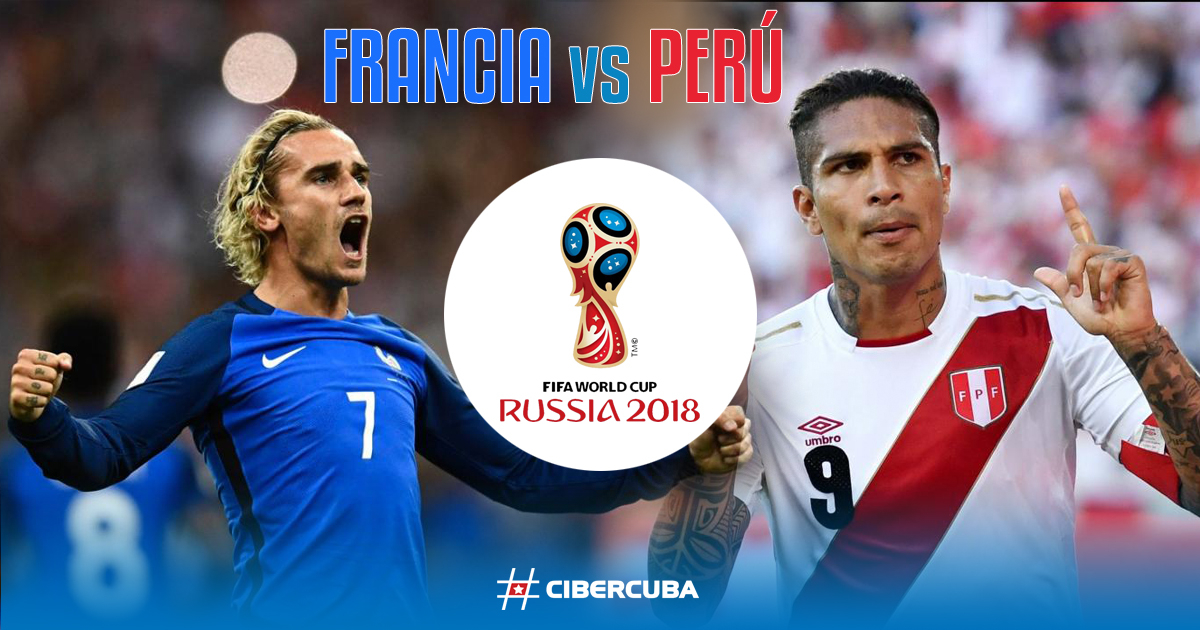 Francia contra Perú en directo © CiberCuba