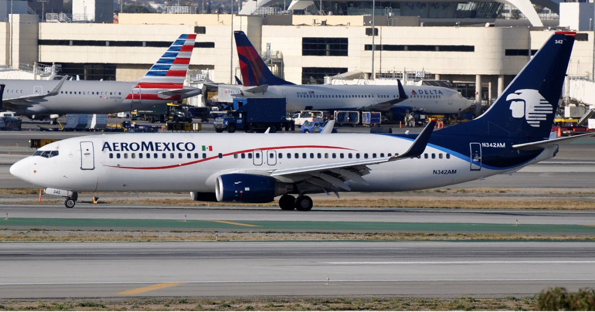 Avión de Aeroméxico, una de las aerolíneas que sigue operando la ruta México-La Habana © Wikimedia Commons