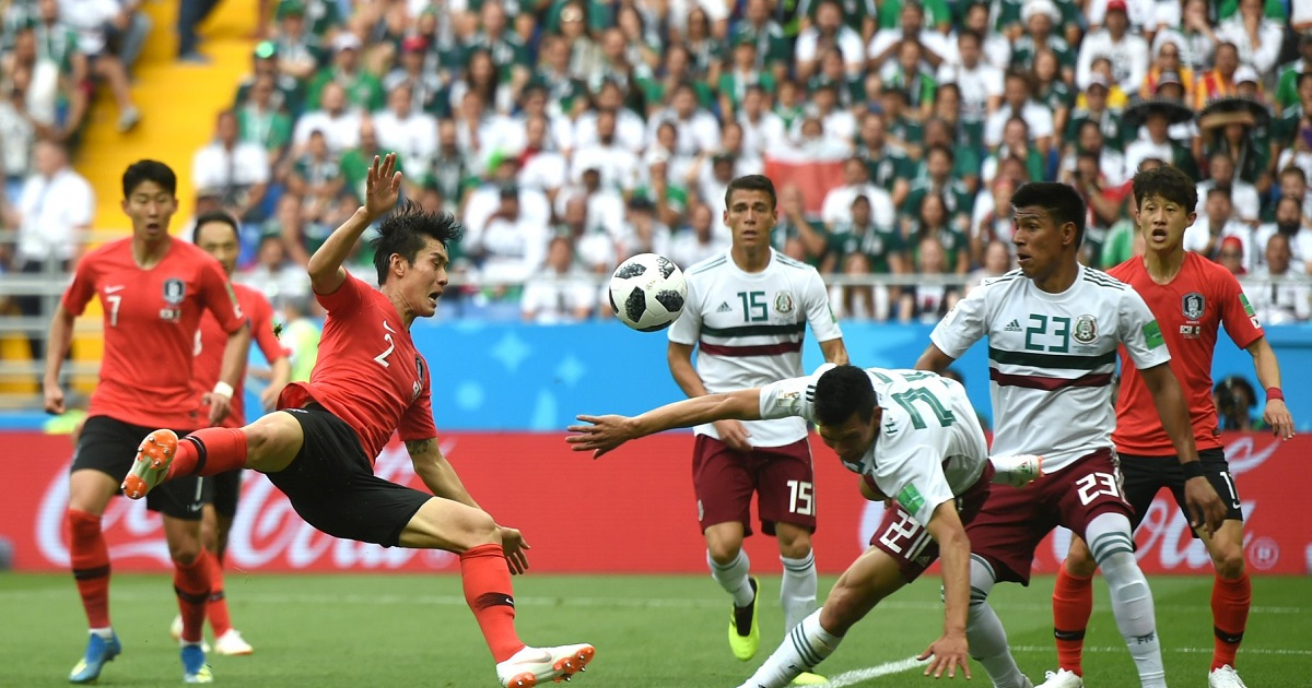 Selecciones de México y Corea del sur © FIFA World Cup/Facebook