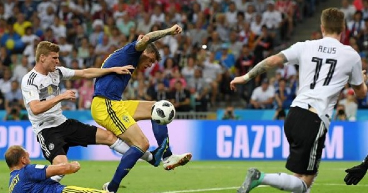 Partido Alemania-Suecia © Facebook / FIFA World Cup