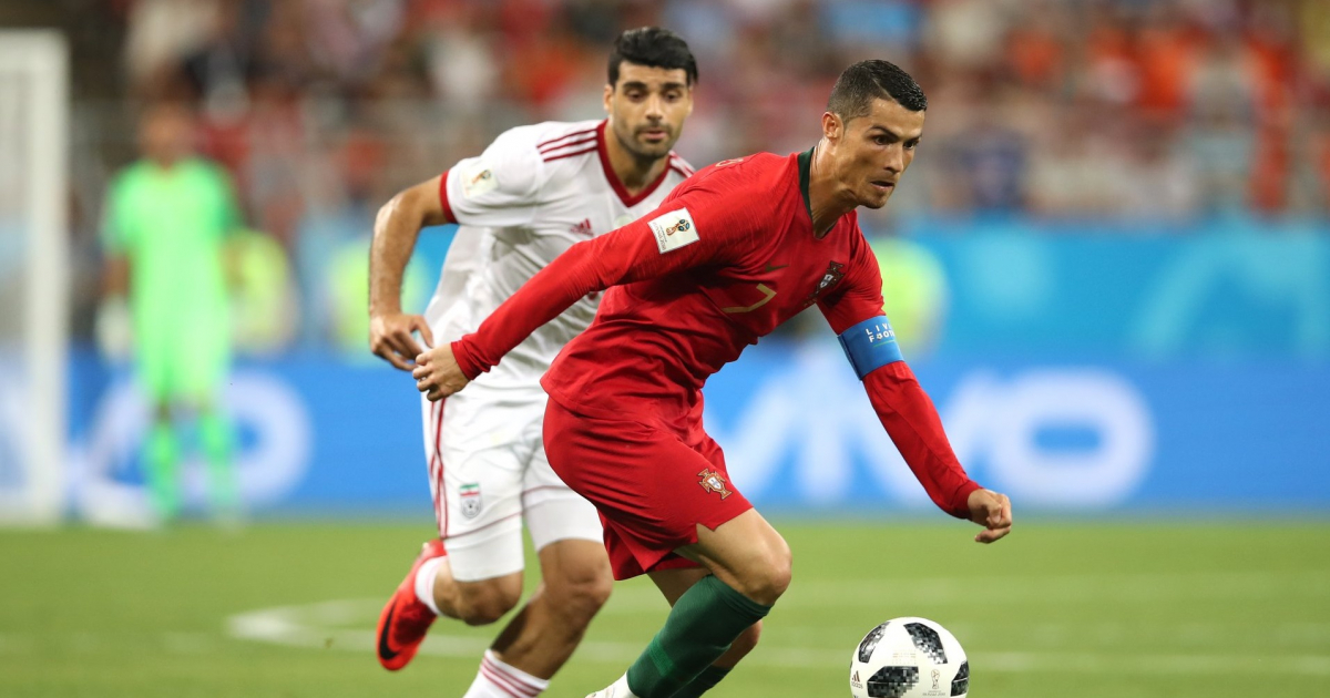 Encuentro Portugal vs Irán © Facebook/ Fifa World Cup