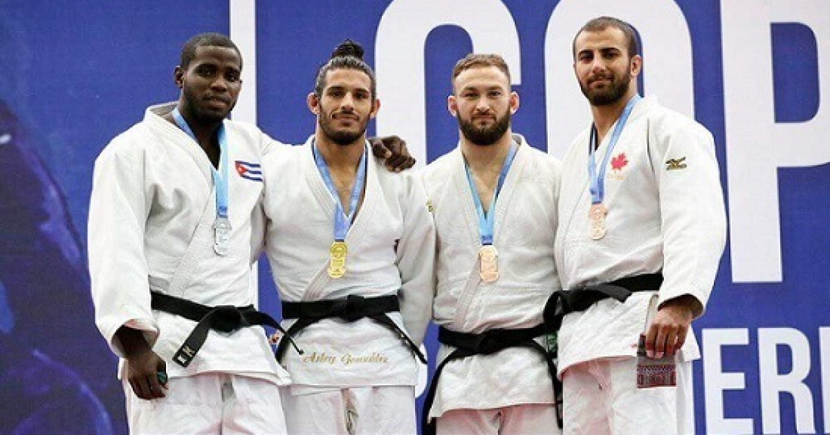 Asley González e Iván Silva hicieron el uno-dos para Cuba en los 90 kg © Judo/Jit
