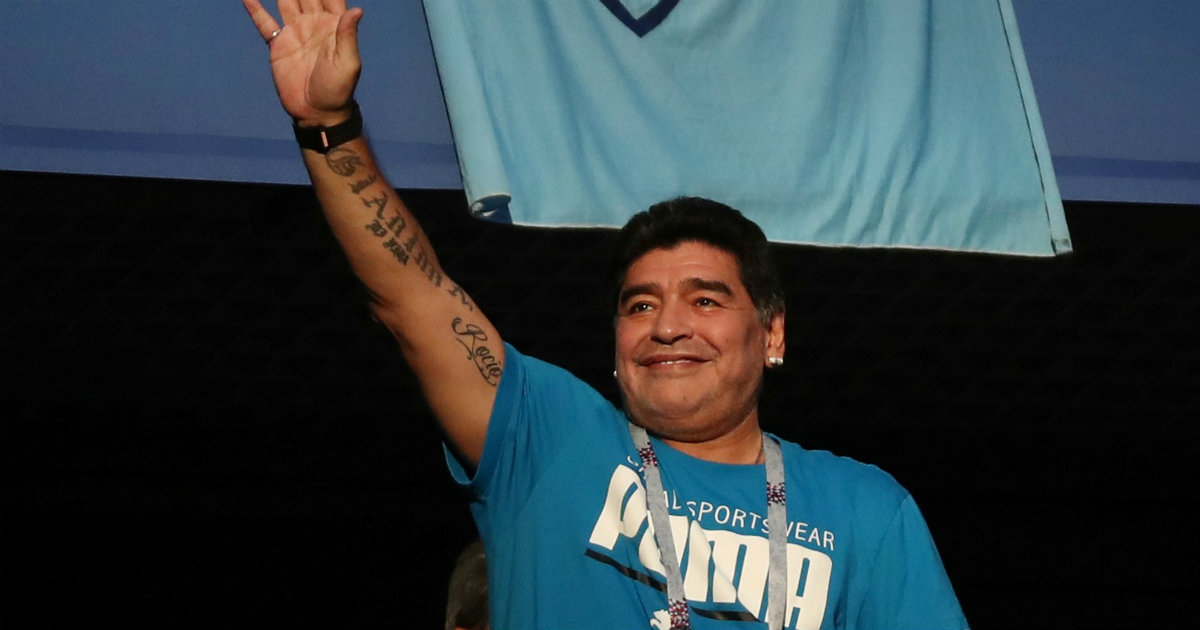 Diego Armando Maradona © REUTERS/Sergio Pérez