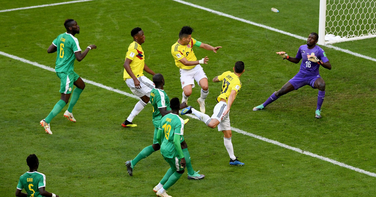 Partido Colombia-Senegal © Facebook / FIFA World Cup