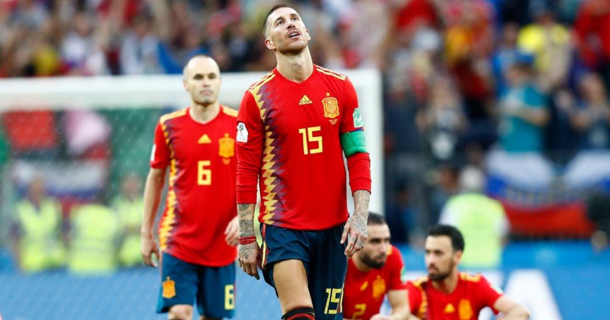 Rusia le gana a España © Facebook / Selección Española de Fútbol 