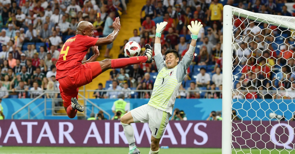 Bélgica derrota a Japón © Facebook / FIFA World Cup