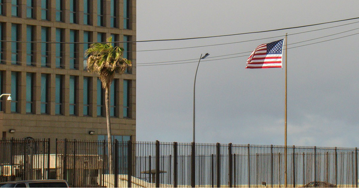 Embajada de Estados Unidos en Cuba. © CiberCuba.