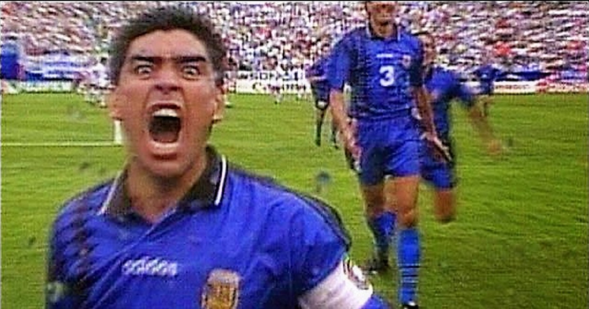 Maradona en el mundial de 1994 © FIFA TV
