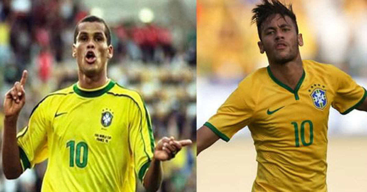 Rivaldo Ferreira (i) y Neymar Jr. (d) © Facebook/Rivaldo Ferreira