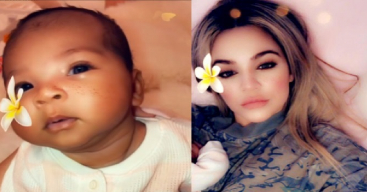 Khloé y su bebé True © Instagram / Khloé Kardashian