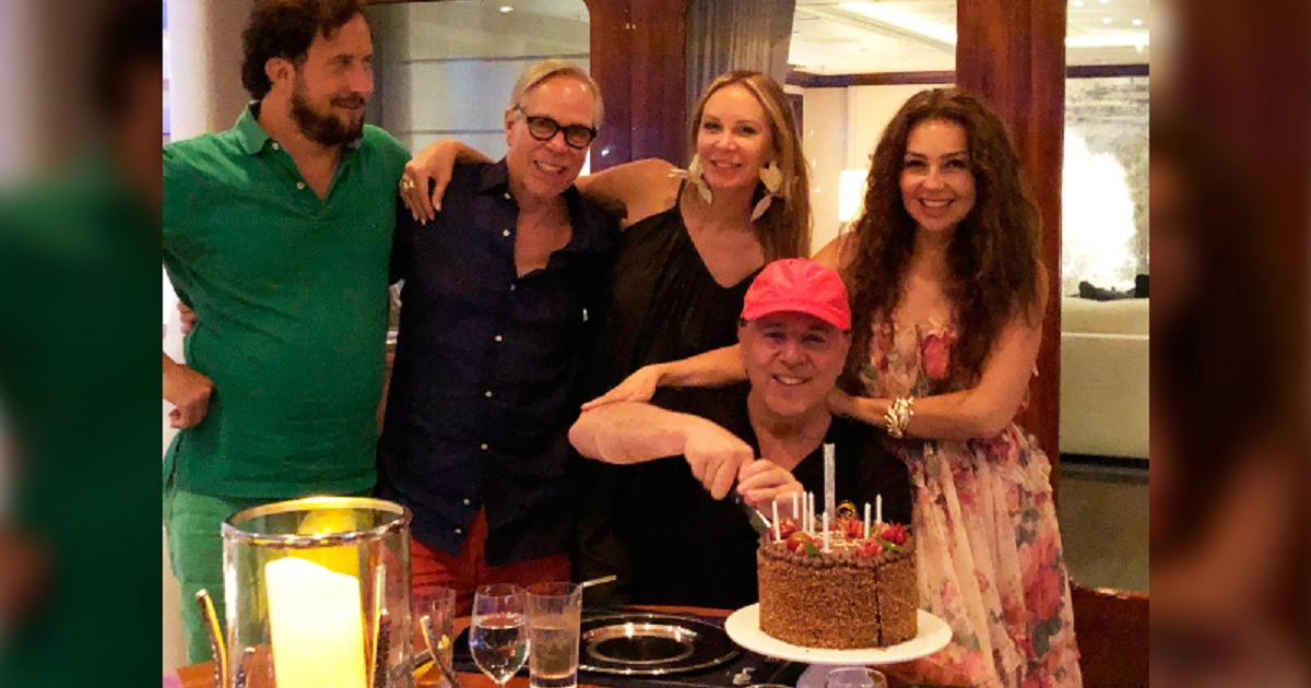 Cumpleaños de Tommy Mottola © Instagram/ tommymottola