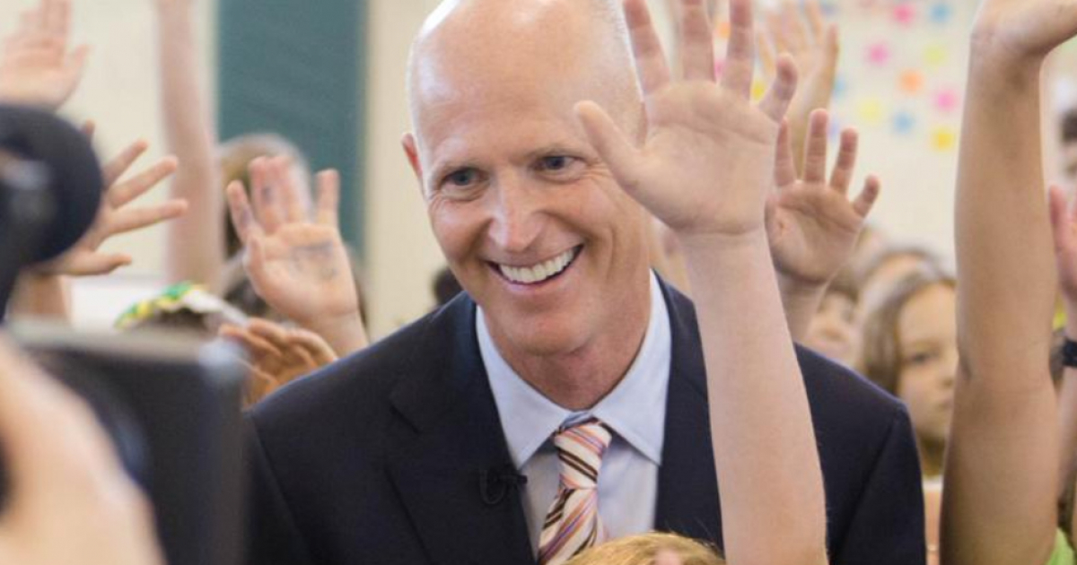 Rick Scott © Twitter / @FLGovScott