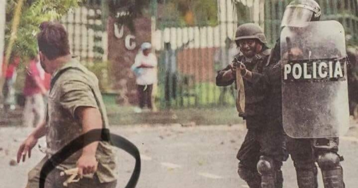 Represión en Nicaragua © Twitter/ Joe Kilroy ‏ 